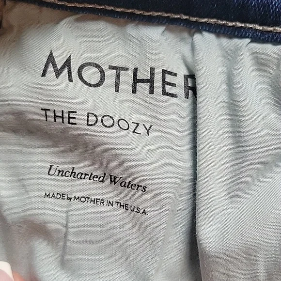 MOTHER Flare Jeans in Deep Blue